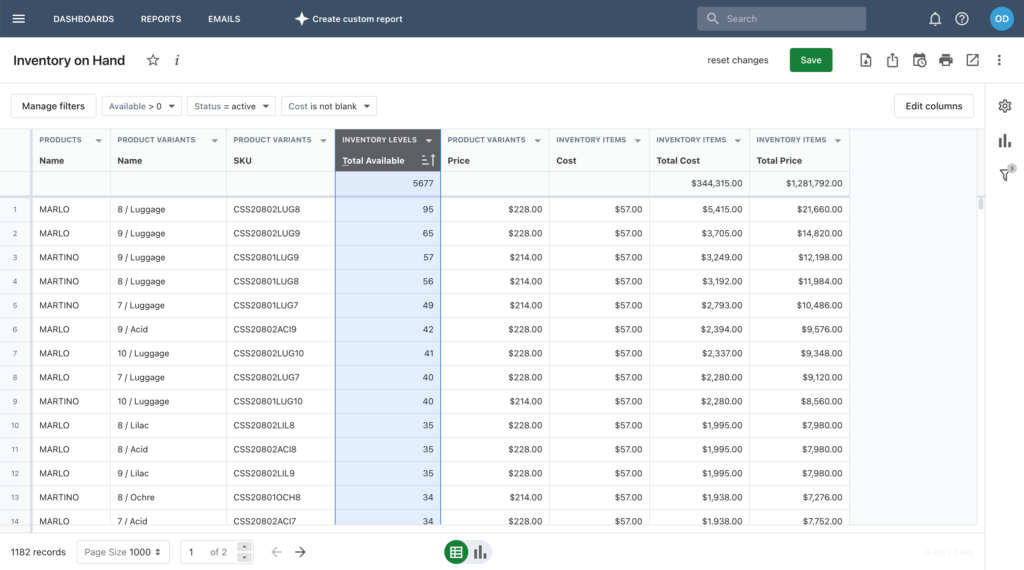 ClickFunnels vs Shopify: Shopify Inventory Management 